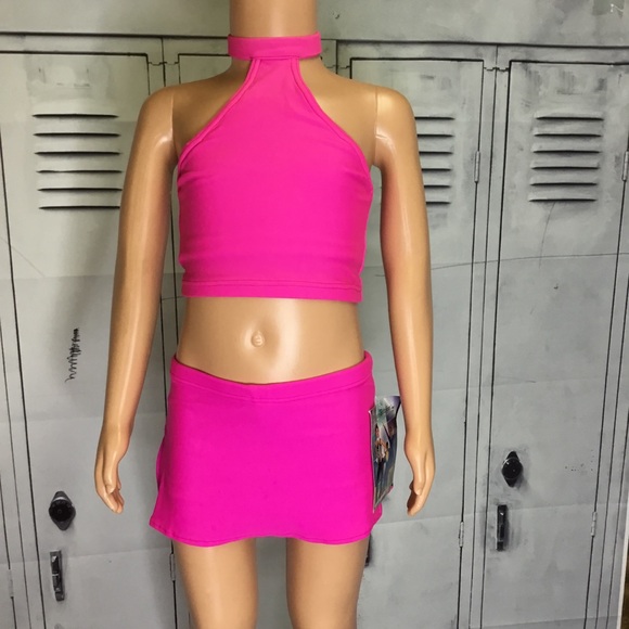 Dance cheer set youth xs satin stitches - Picture 3 of 6